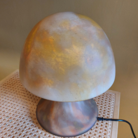 Mushroomlamp vintage Glashütte Limburg