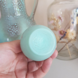 Klein blauw chinees vaasje