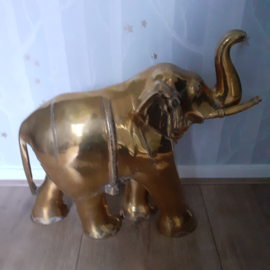 Olifant XXL messing