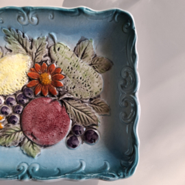 Schaaltje fruit en bloemen
