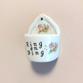 Ring en Ding bakje porselein