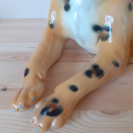 Vintage beeld cheetah