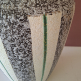 Vaas streep groen West Germany