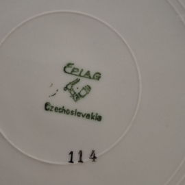 Bordenset Epiag roze zilver