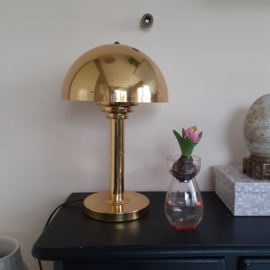 Mushroomlamp goud