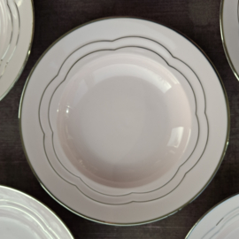 Bordenset Epiag roze zilver