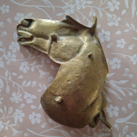 Schaaltje messing paard