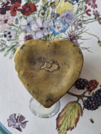 Klein doosje filligraan messing