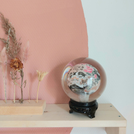 Chinese bol beschilderd glas