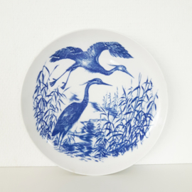 Wandbord kraanvogels