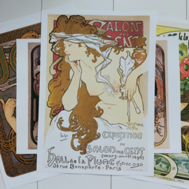 Poster Mucha tentoonstelling