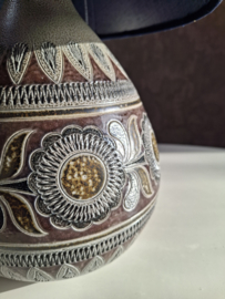 Vintage lamp keramiek Westerwald