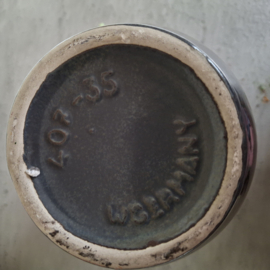 Vaas West Germany grijs blauw