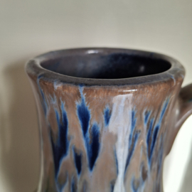Vaas West Germany grijs blauw