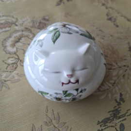 Doosje keramiek poes