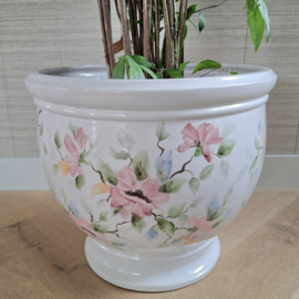 Pot aziatisch bloemen