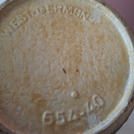 Vaas streep groen West Germany