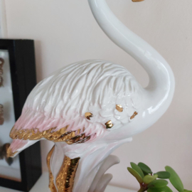 Vintage flamingopot