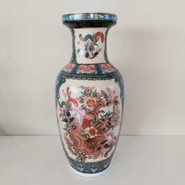 Chinese vaas kleurrijk