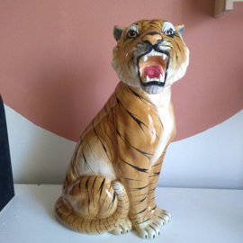 Porseleinen tijgerbeeld