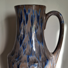 Vaas West Germany grijs blauw