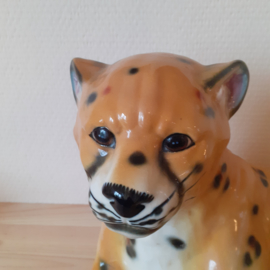 Vintage beeld cheetah