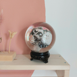 Chinese bol beschilderd glas