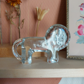 Leeuwtje glas Kosta Boda