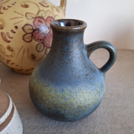 Oorvaasje blauw groen