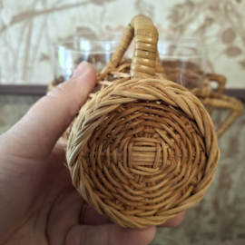 Set glazen rotan