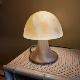 Mushroomlamp vintage Glashütte Limburg