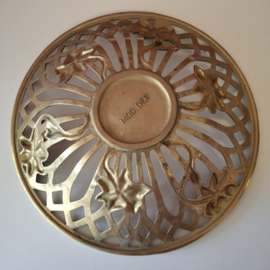 Schaal messing opengewerkt