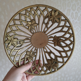 Schaal messing opengewerkt