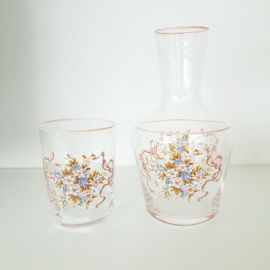 Karaf met bijbehorend glas