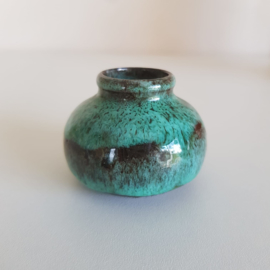 Klein turquoise vaasje