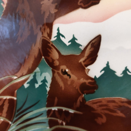 Wandbordje bambi's