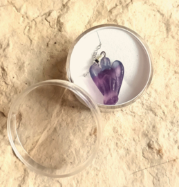 Pendentif Ange Fluorite