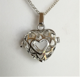 Pendentif appeleur d'ange coeur