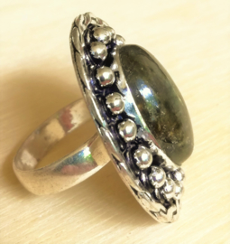 Bague en Labradorite et Argent