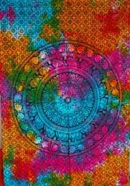 Wandkleed Mandala