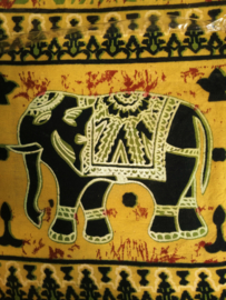 Grand Foulard éléphants