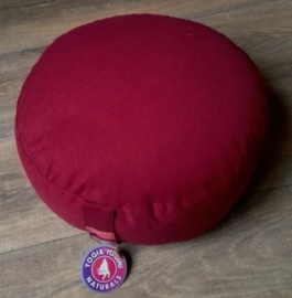 Coussin de méditation aubergine