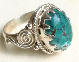 Bague en Turquoise et Argent