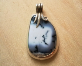 Pendentif Opale Dendrite