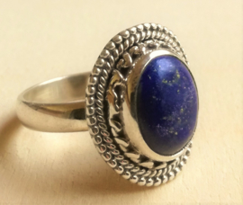 Ring Lapis Lazuli zilver