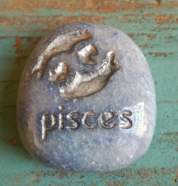 Signe Pisces en Aventurine bleue