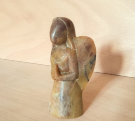 Figurine  d'ange stéatite naturelle