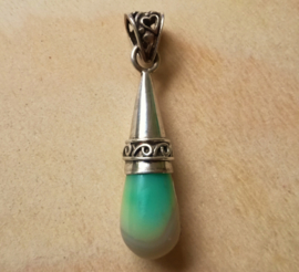 Pendentif Agate en argent