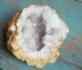 Bergkristal geode