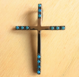 Pendentif croix en argent